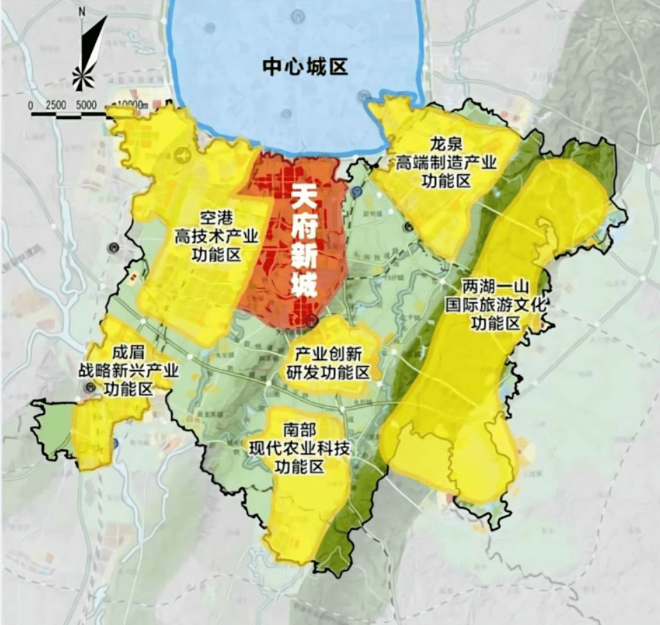 成都红光镇最新区规划